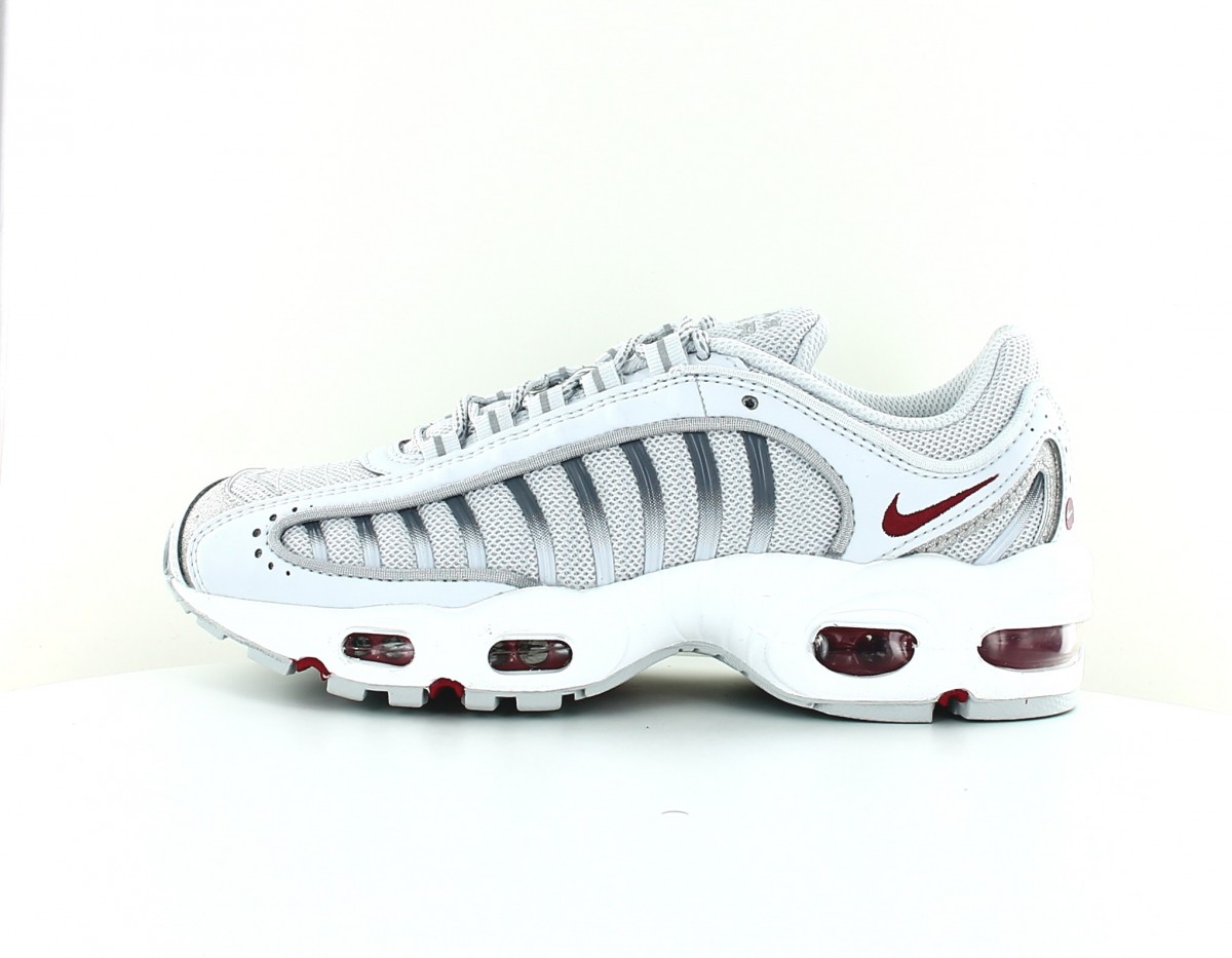 Nike Air max tailwind IV gris rouge brillant