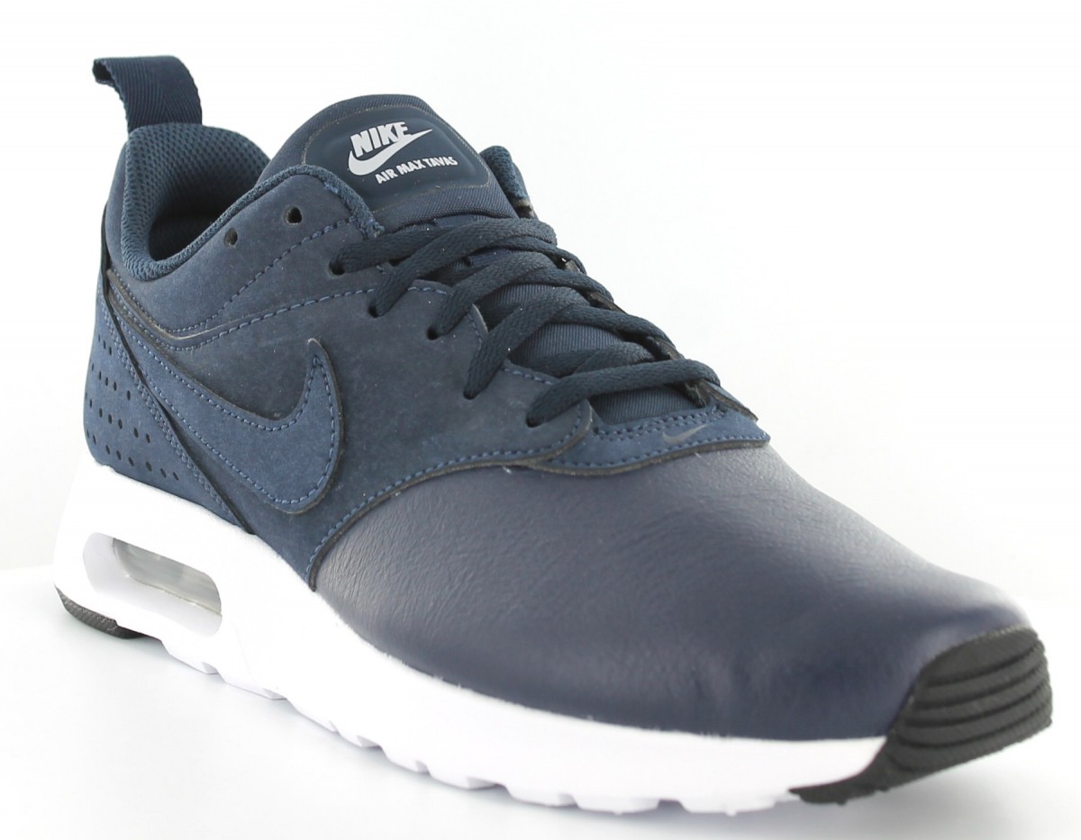 Nike air max tavas cuir Nike air max tavas cuir BLEU/MARINE/BLANC ...