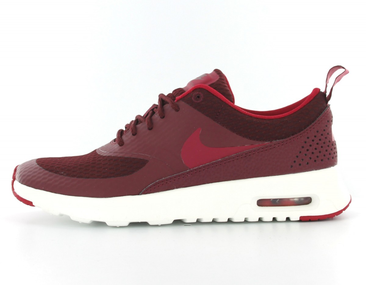 Magistraat lettergreep verlamming Nike Air max thea textile 2016 Bordeaux-rouge