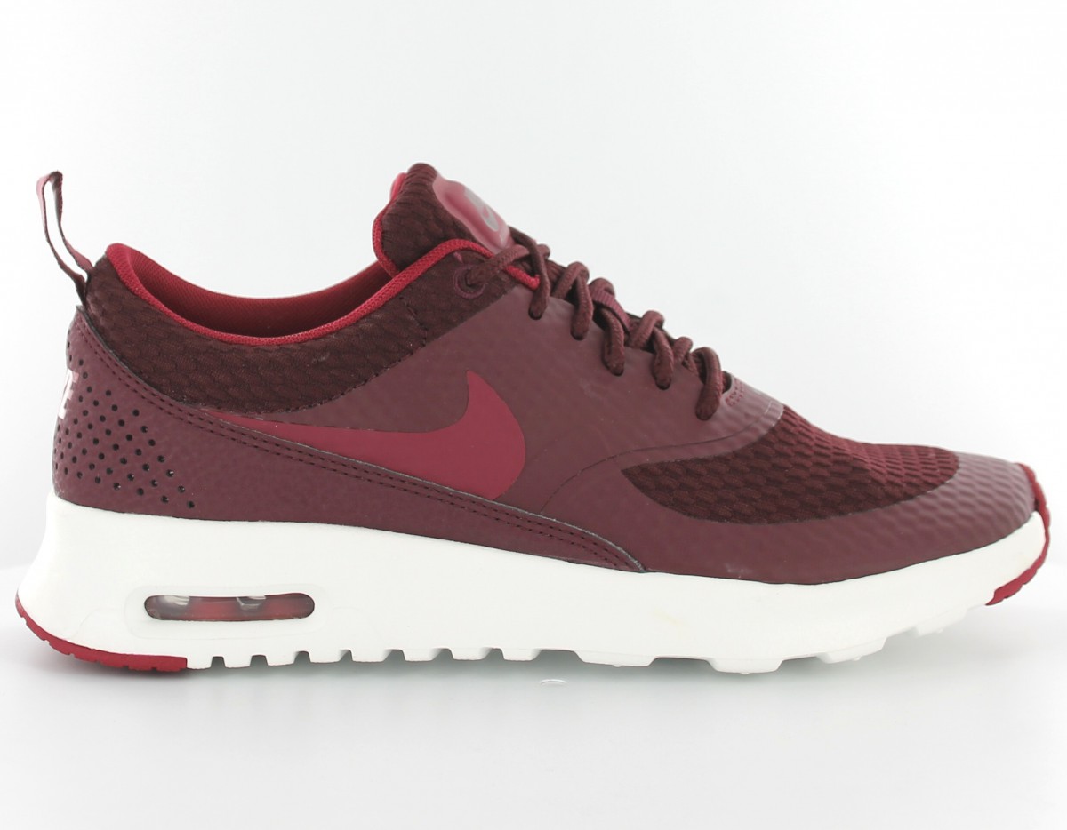 Nike air max thea textile 2016 bordeaux-rouge