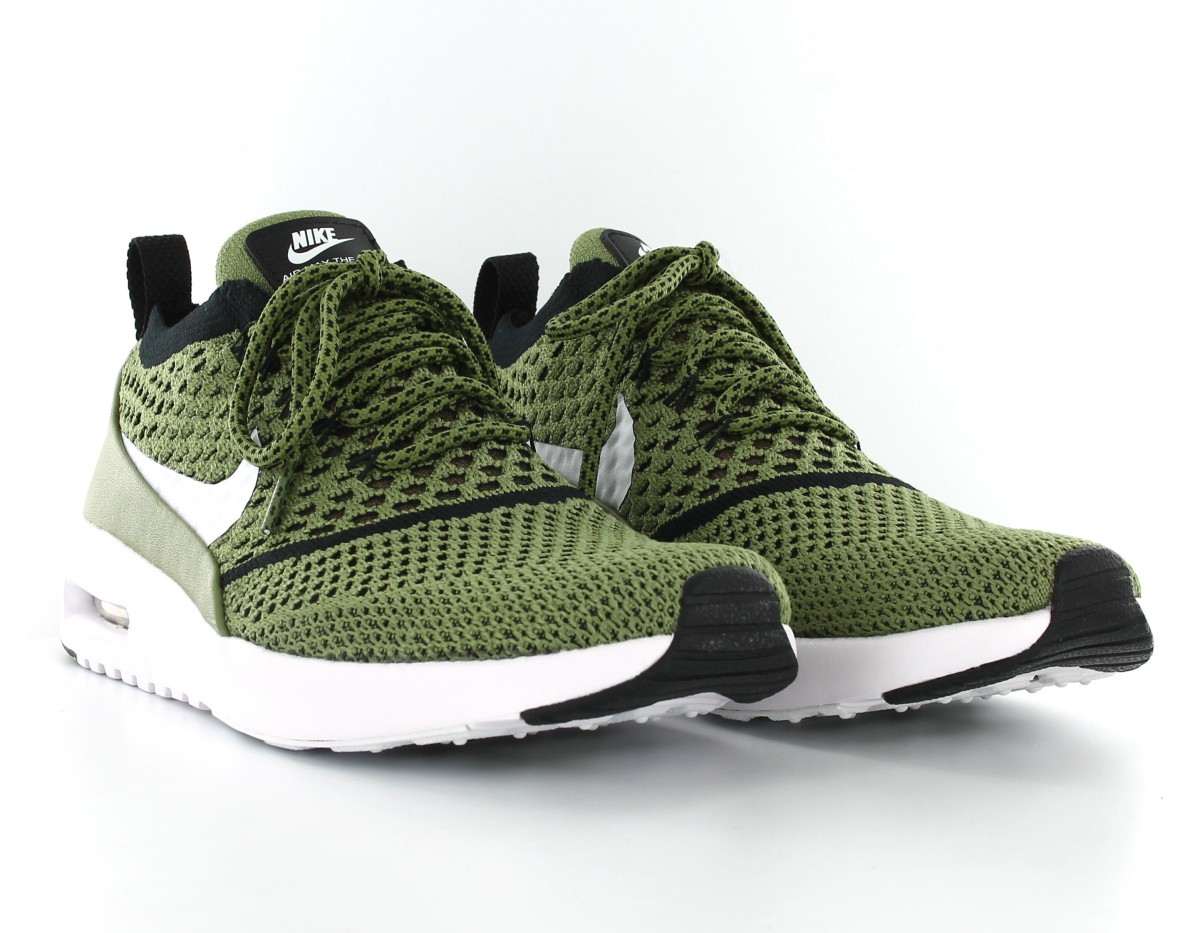 Nike Air max thea Ultra flyknit Palm Green/White
