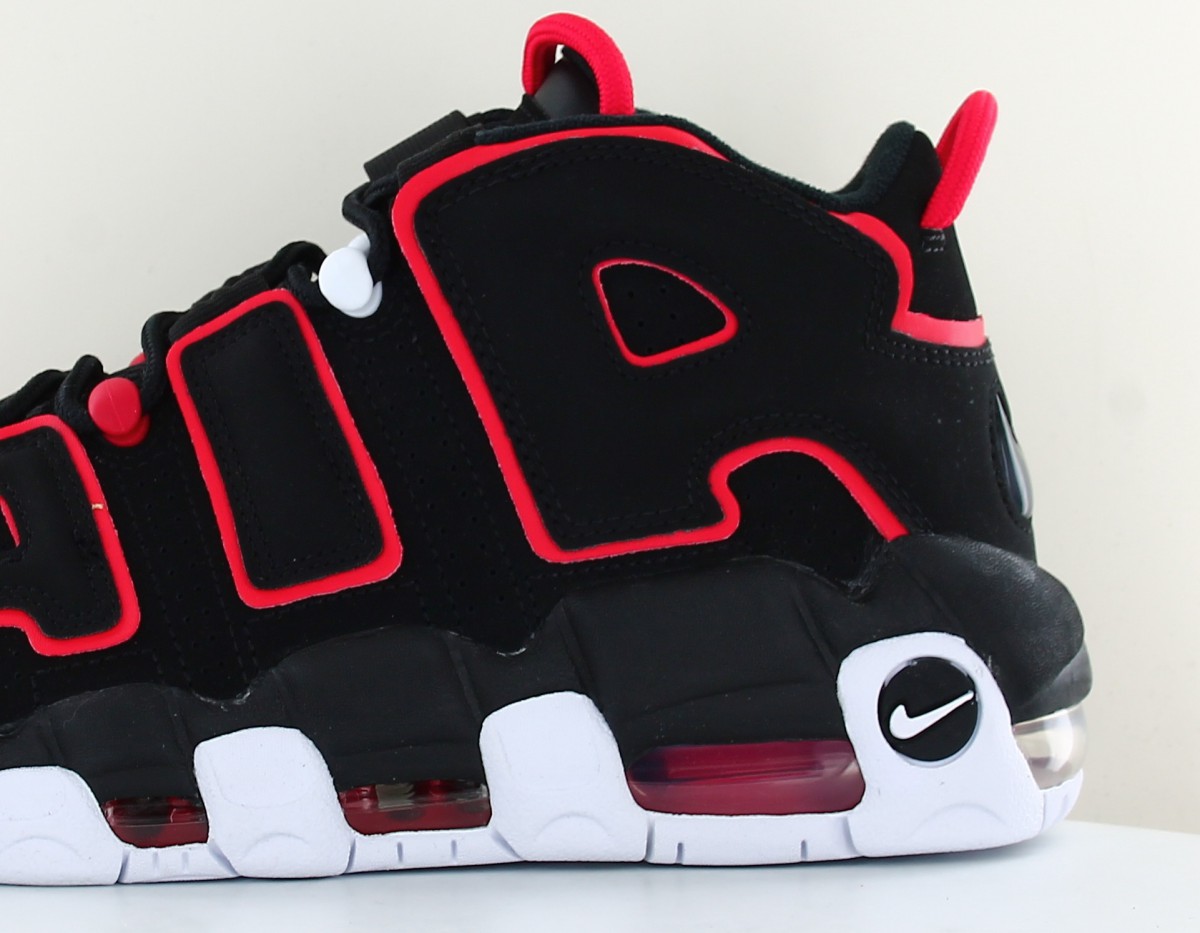 Nike Air more uptempo '96 noir rouge blanc