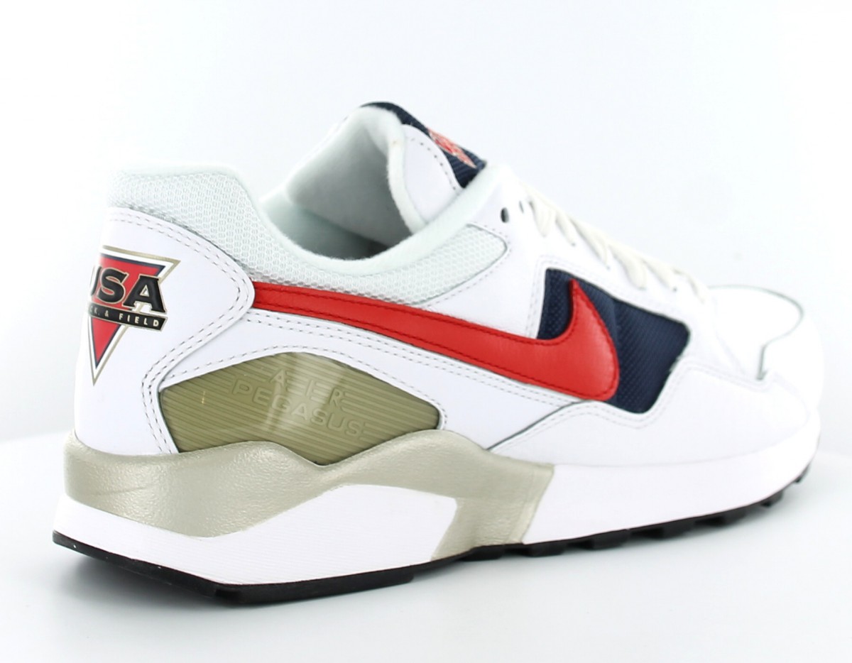 Nike air pegasus 92 premium BLANC/ROUGE/BLEU