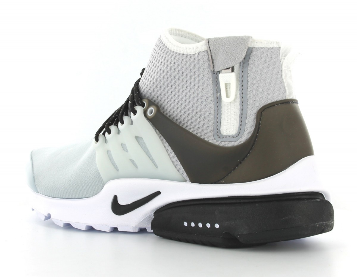 Nike Air Presto Mid Utility Wolf/Grey-Black White