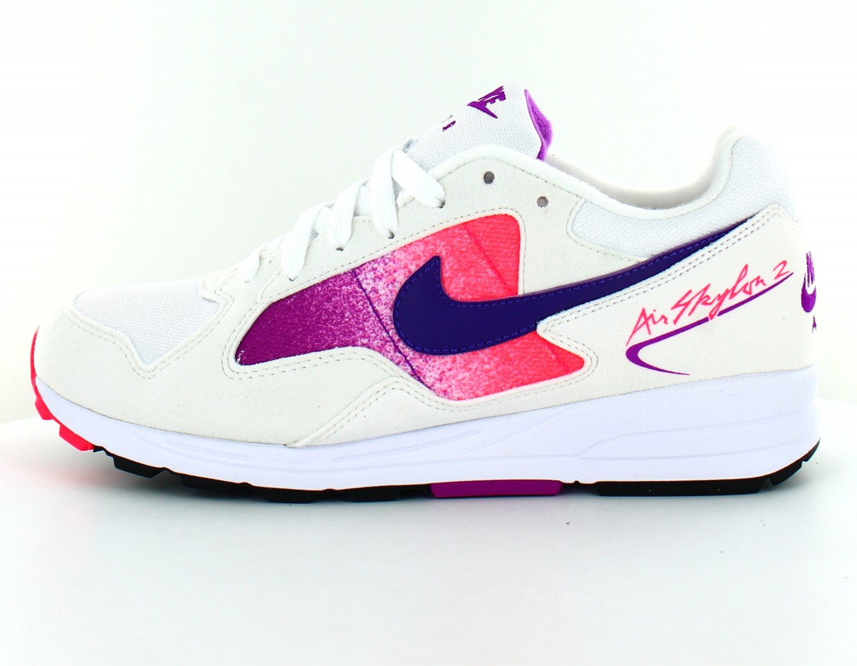 Nike Air Skylon II White-court purple-solar red