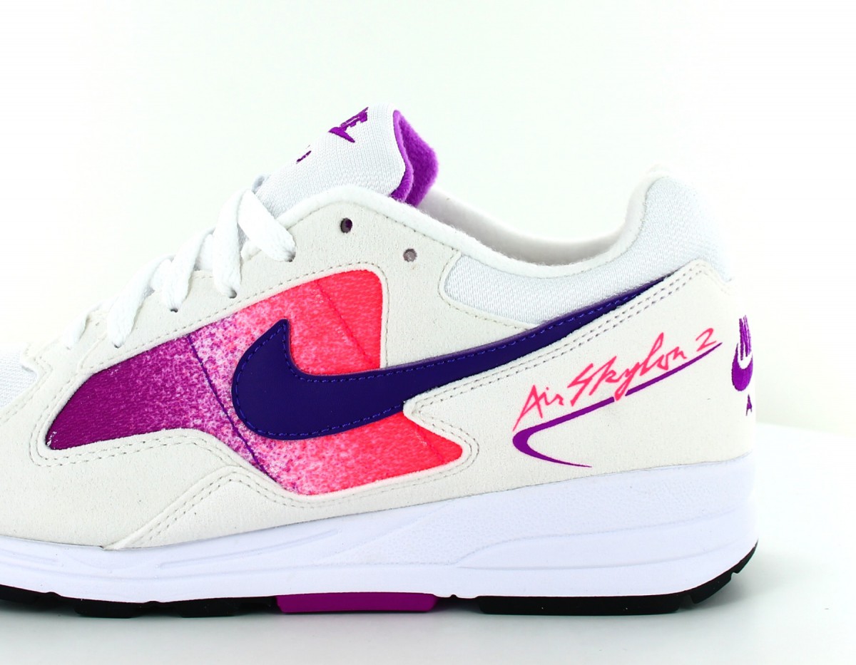 Nike Air Skylon II White-court purple-solar red