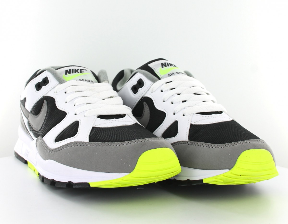 Nike Air Span II White dust volt black