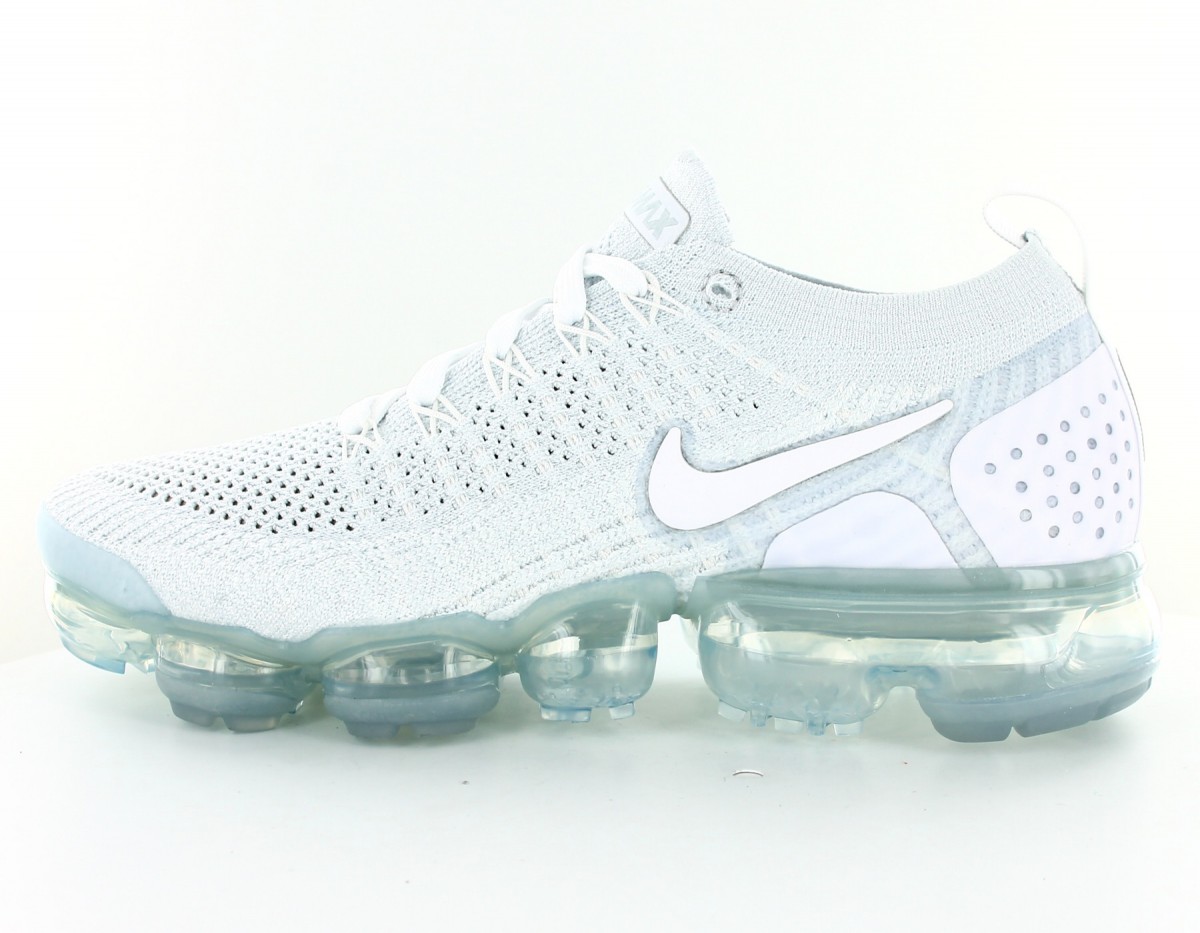 Nike Air Vapormax Flyknit 2 Pure platinium-White