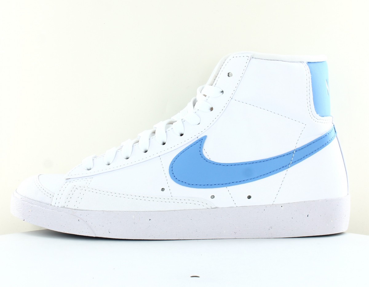 Nike Blazer mid 77 next nature blanc bleu ciel