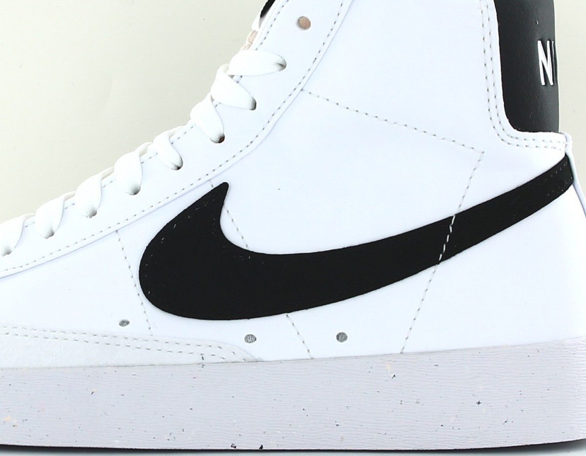 Nike Blazer mid 77 next nature blanc noir