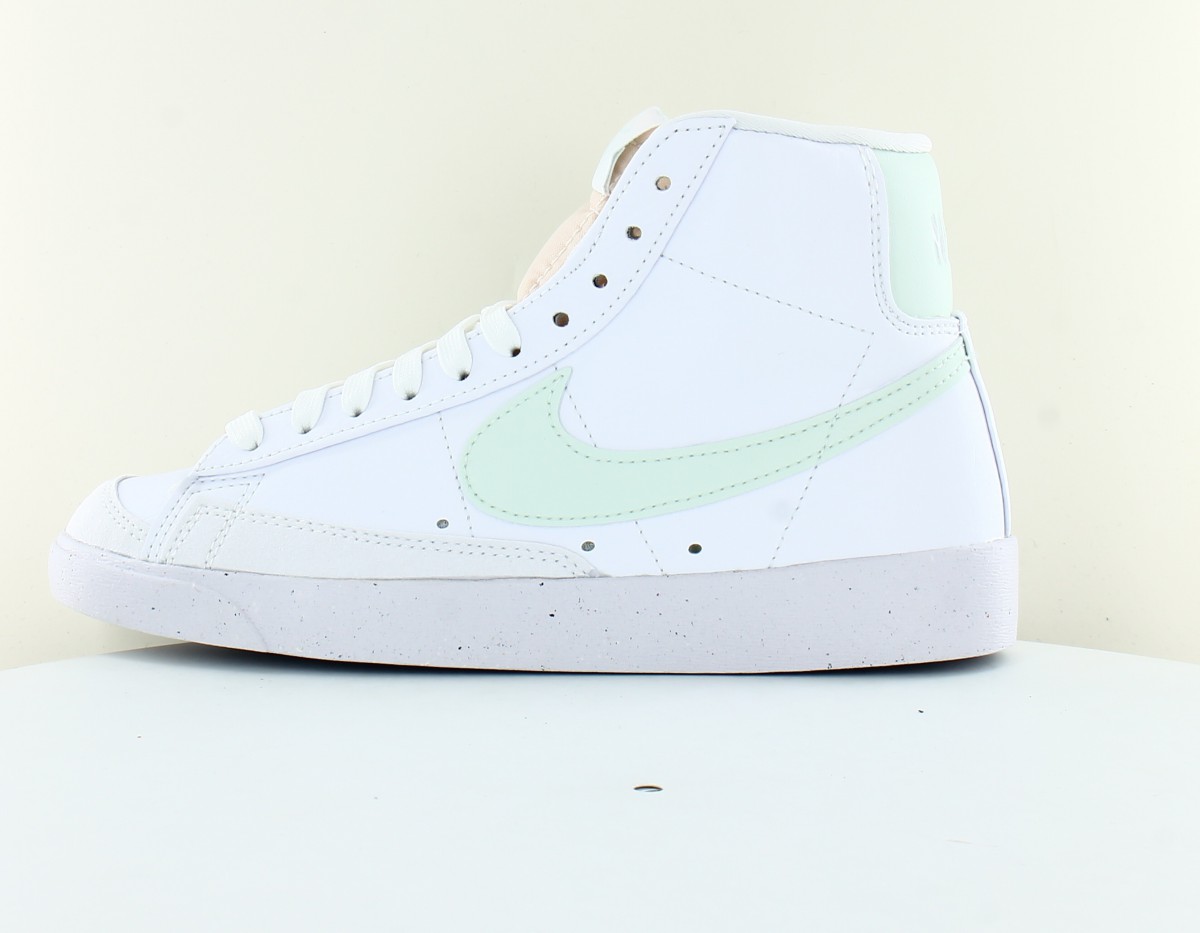 Nike Blazer mid 77 next nature blanc vert pastel