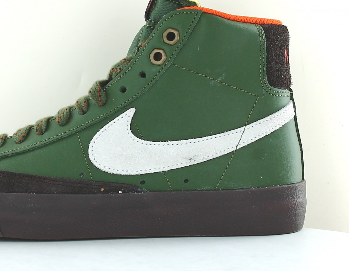 Nike Blazer mid 77 vintage kaki blanc marron orange