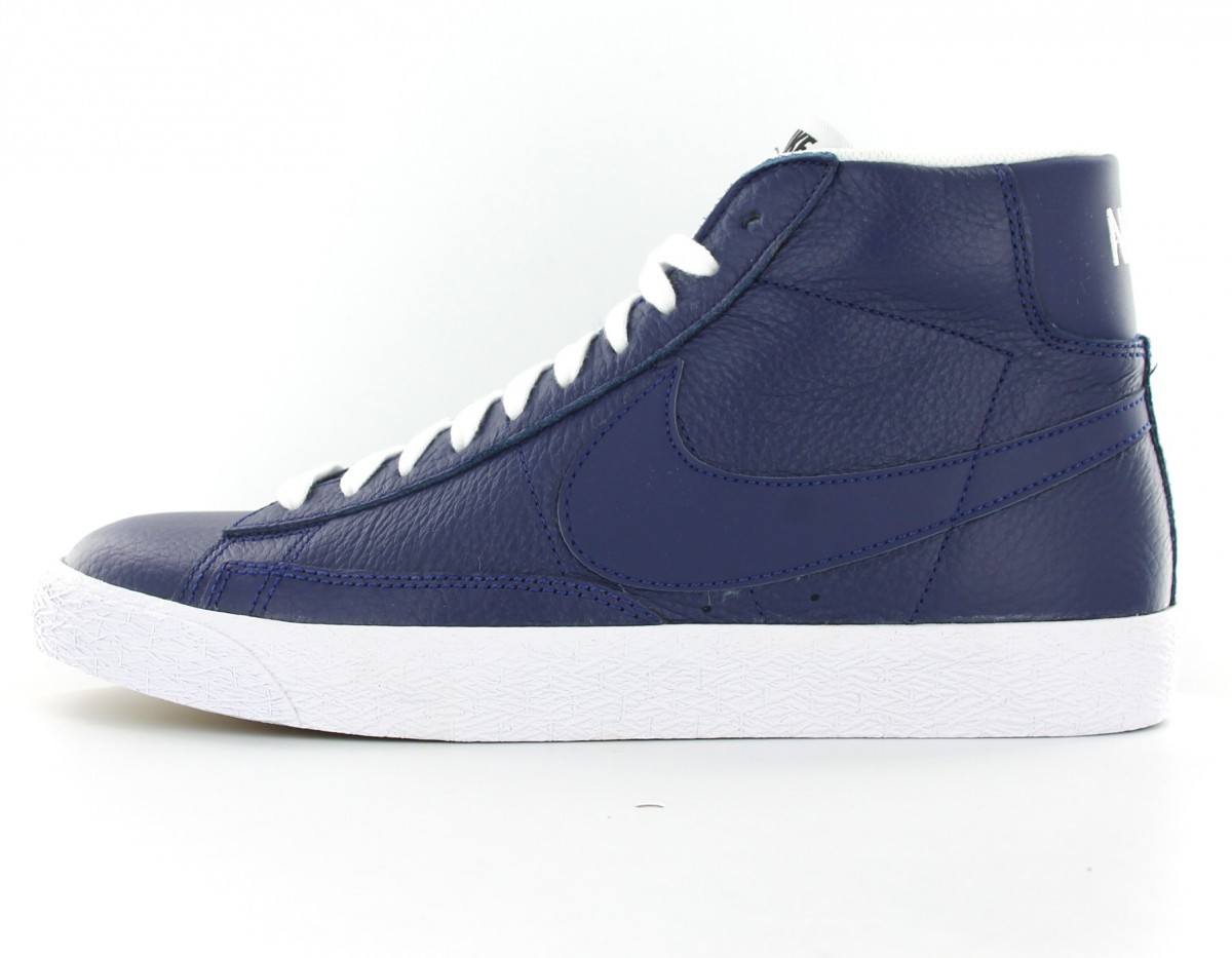 Nike Blazer Mid Premium Bleu/Binary Blue