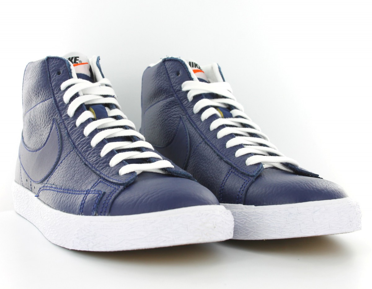 Nike Blazer Mid Premium Bleu/Binary Blue