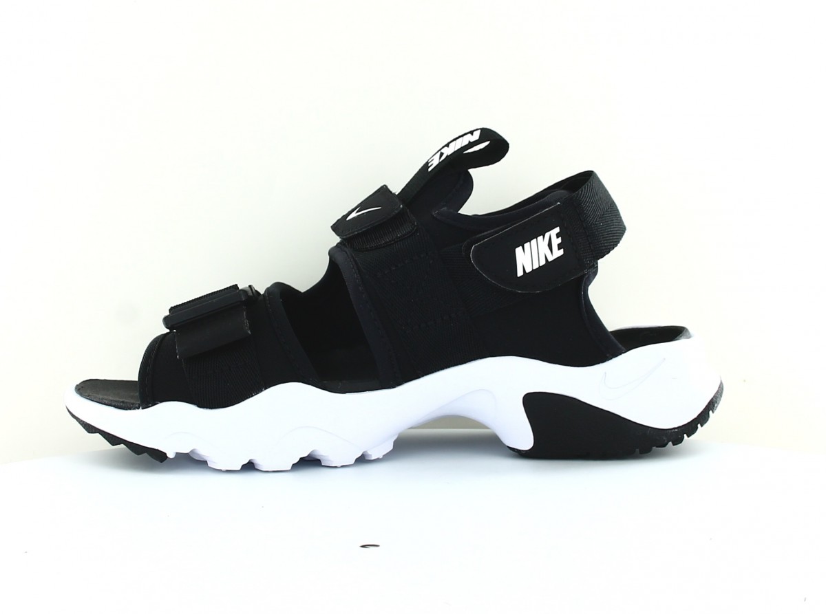 Nike Canyon sandal femme noir blanc