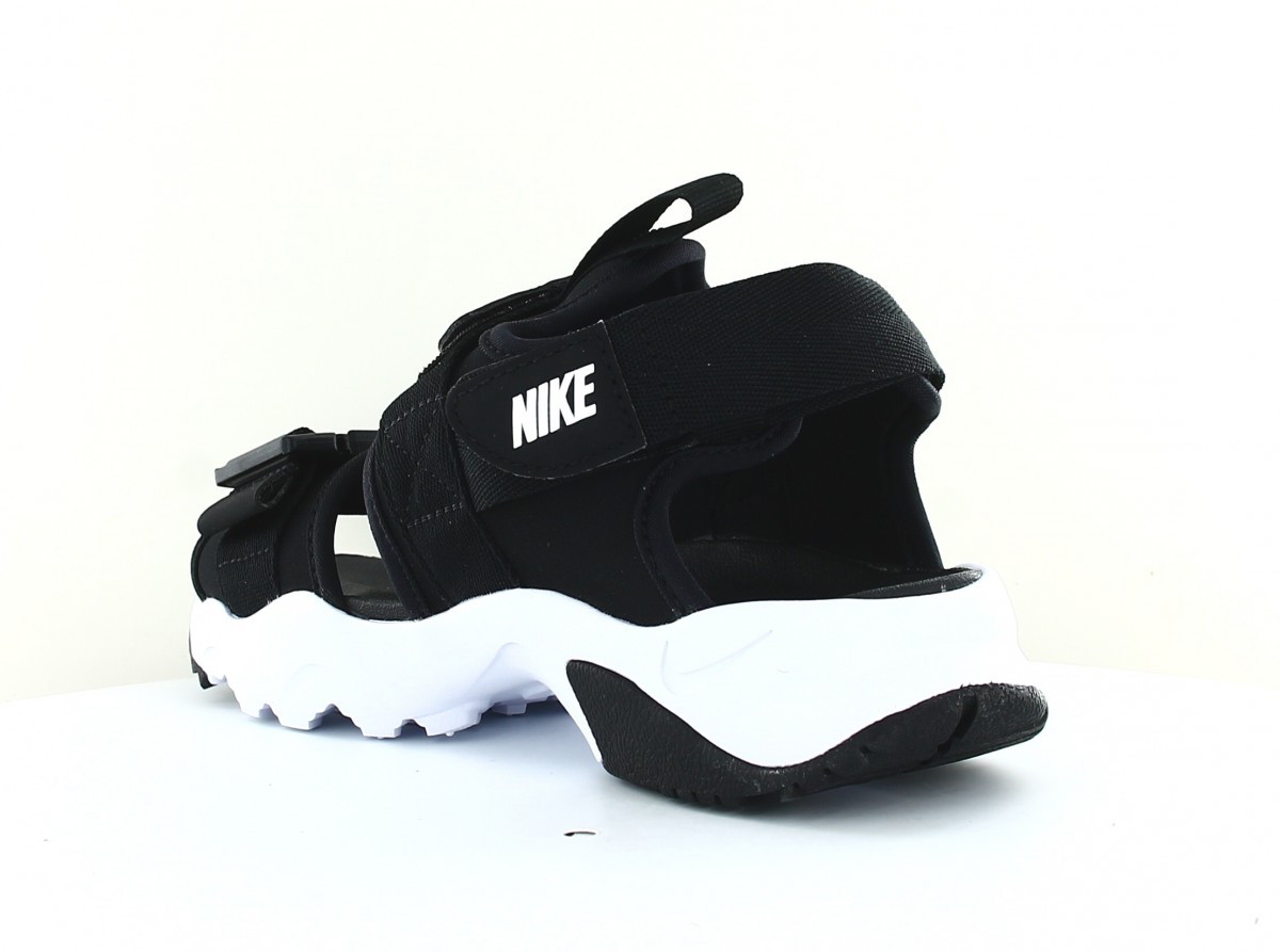 Nike Canyon sandal femme noir blanc