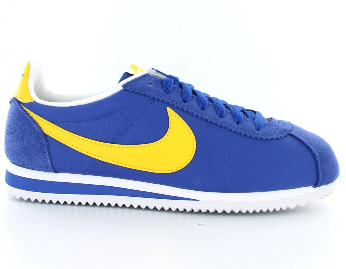 Nike Cortez BLEU/JAUNE