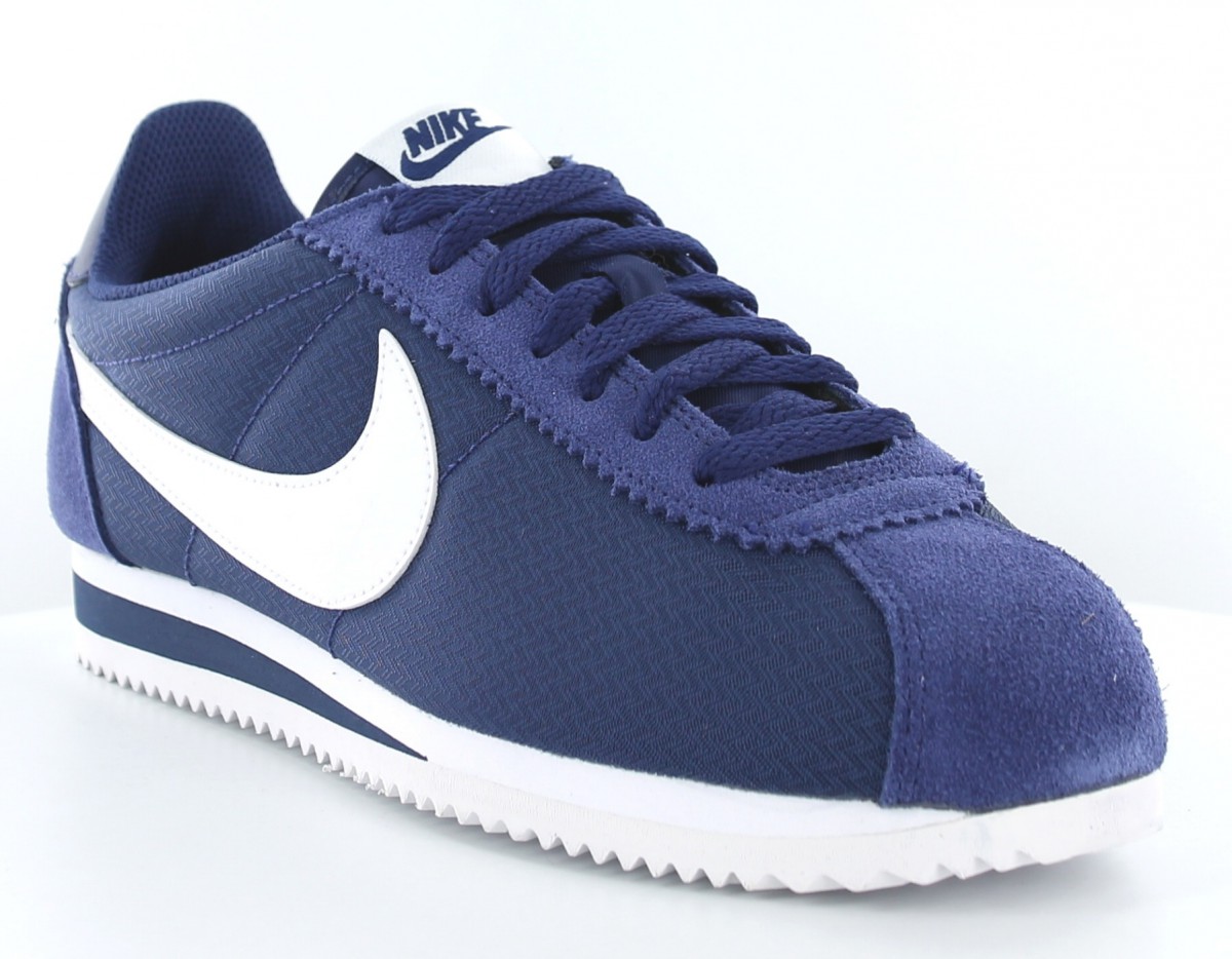 nike cortez bleu