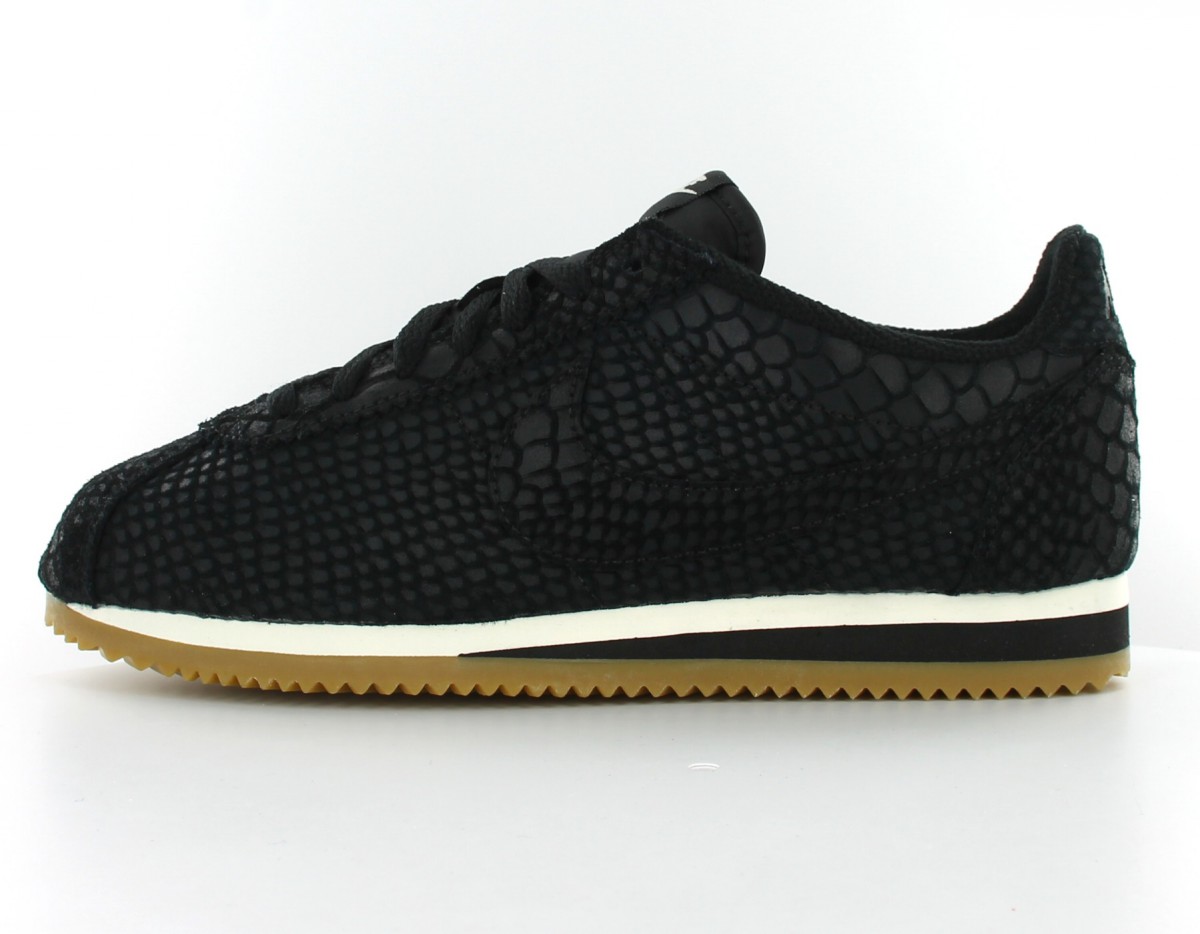 Nike Cortez classic leather premium Black/Black-gum Light-brown