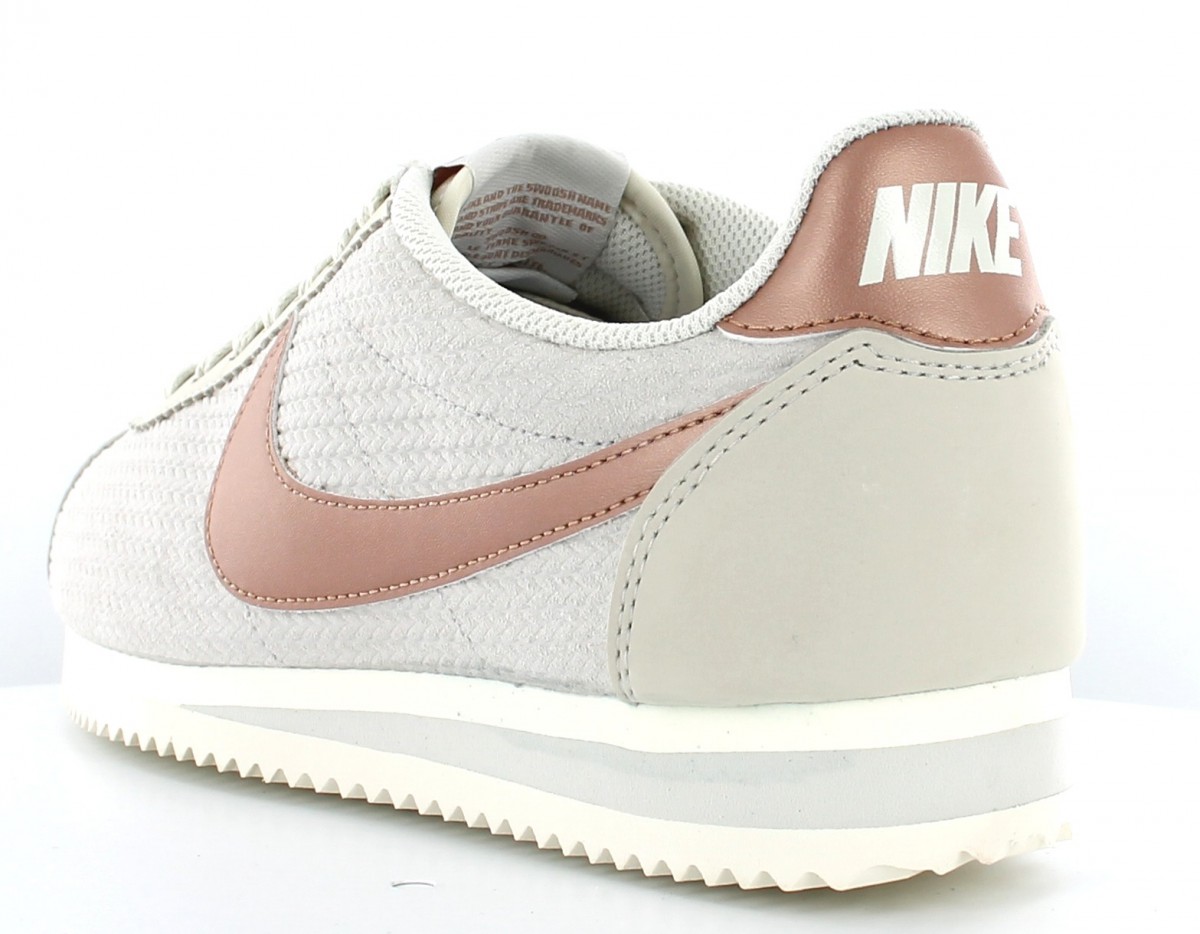 Nike Cortez classic leather lux Light Bonne/Metallic red Bronze