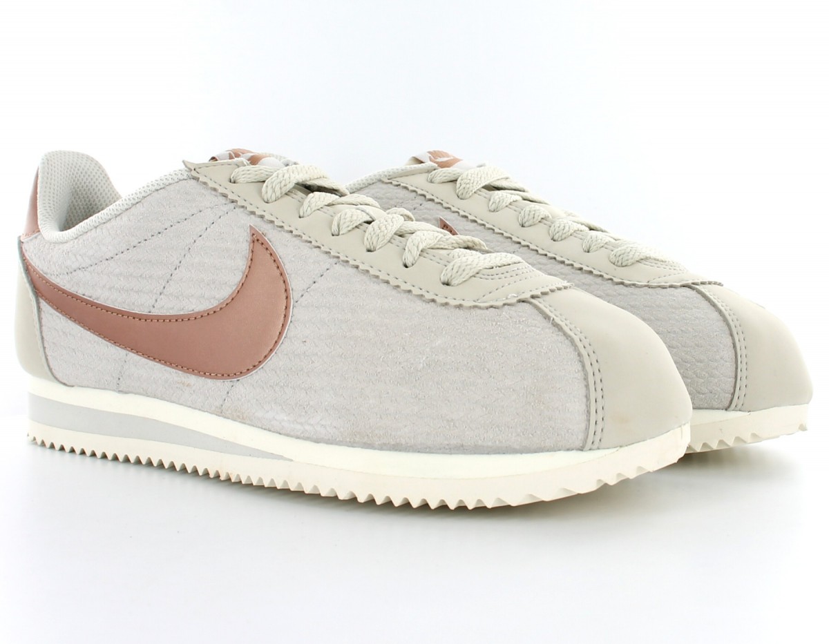 Nike Cortez classic leather lux Light Bonne/Metallic red Bronze