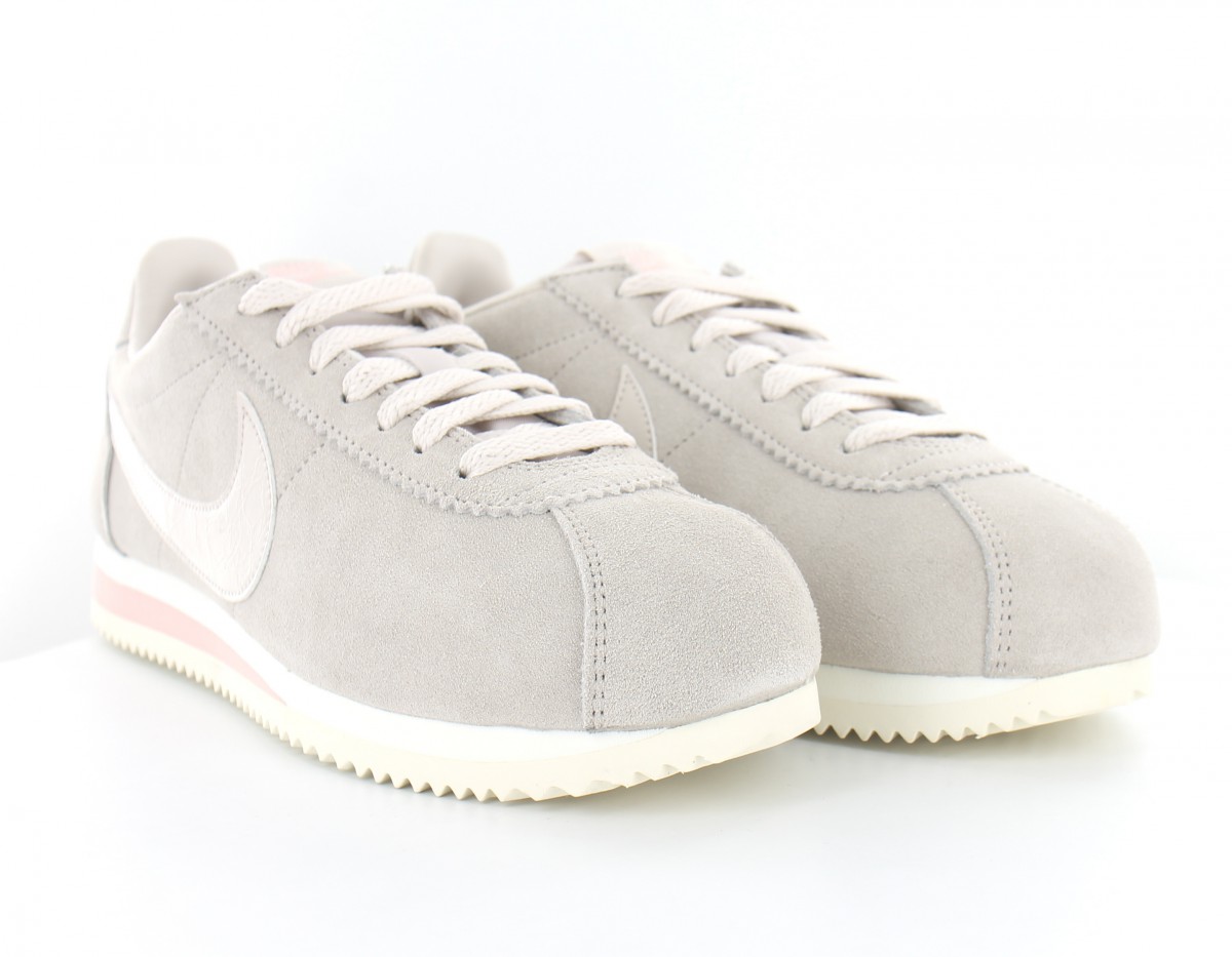 Nike Cortez classic suede beige beige rose