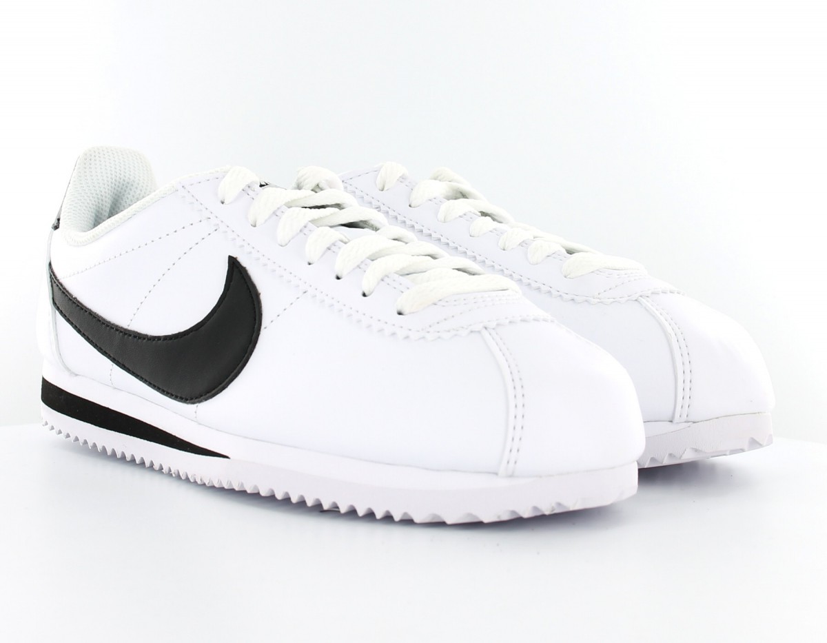 nike cortez blanche cuir