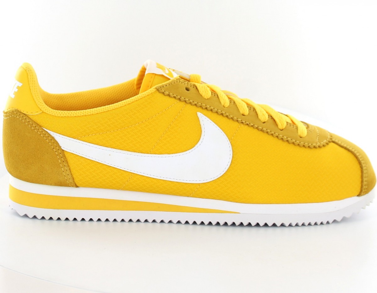 Nike Cortez classic JAUNE/BLANC