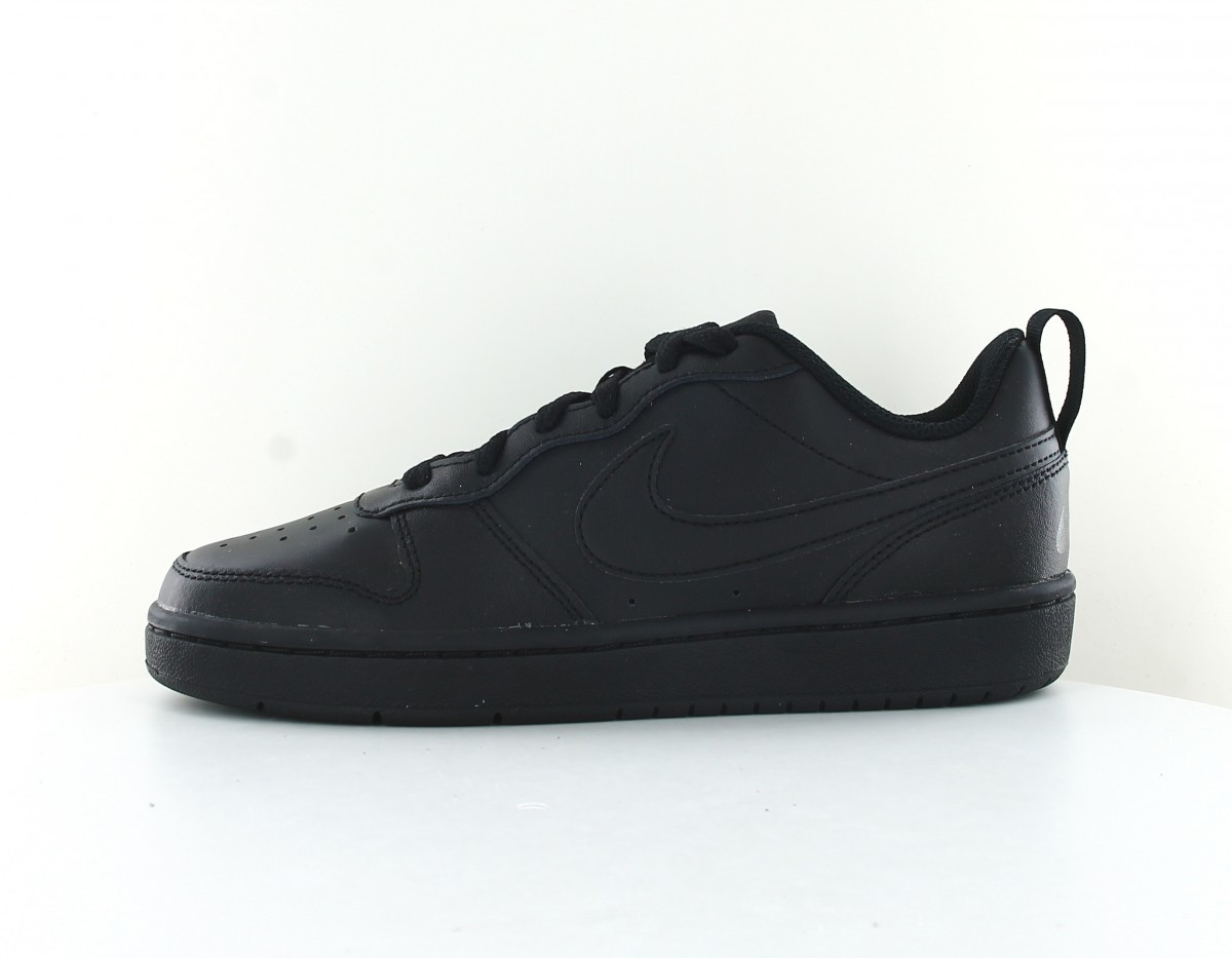 Nike Court borough low 2 gs noir noir noir