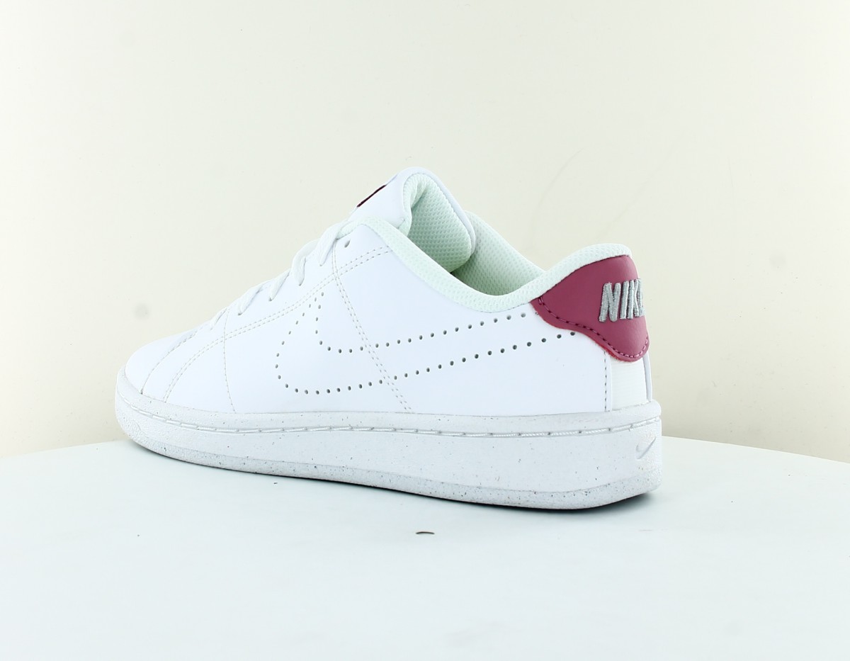 Nike Court royale 2 next nature blanc gris rose