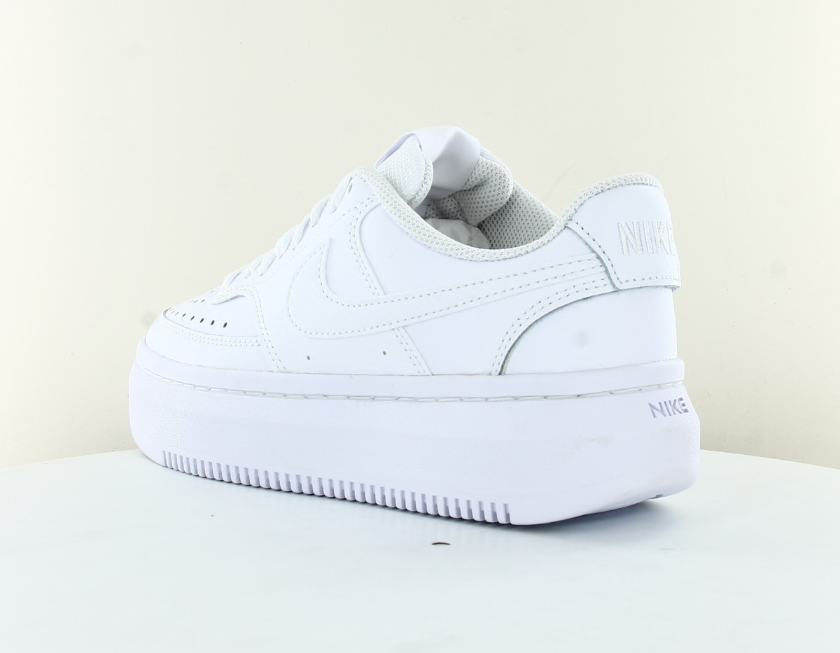 Nike Court vision alta blanc blanc