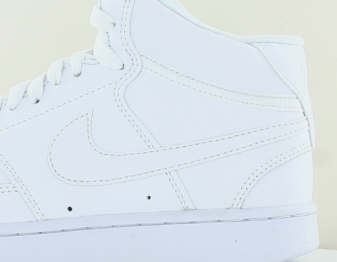 Nike Court vision mid blanc blanc