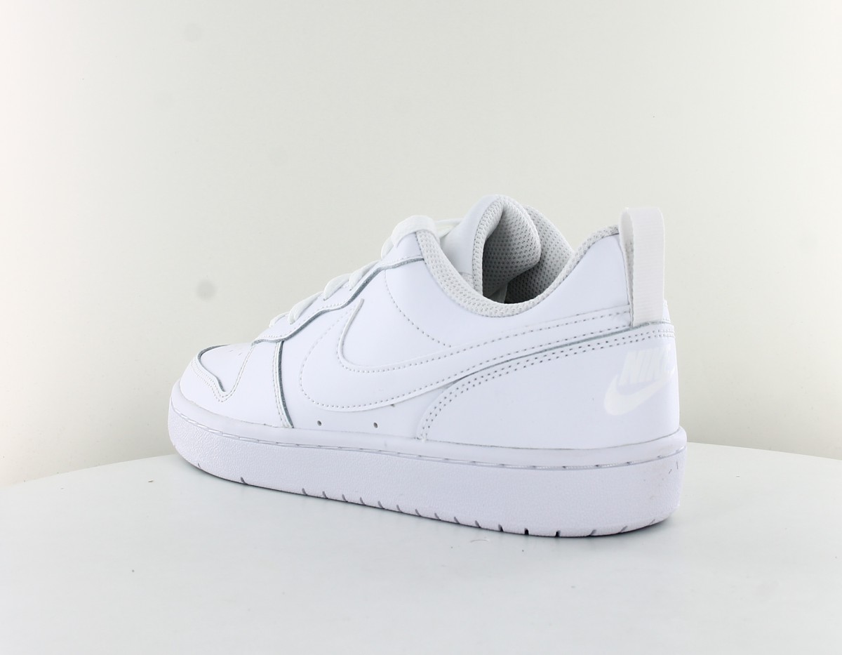 Nike Court borough low 2 gs blanc blanc