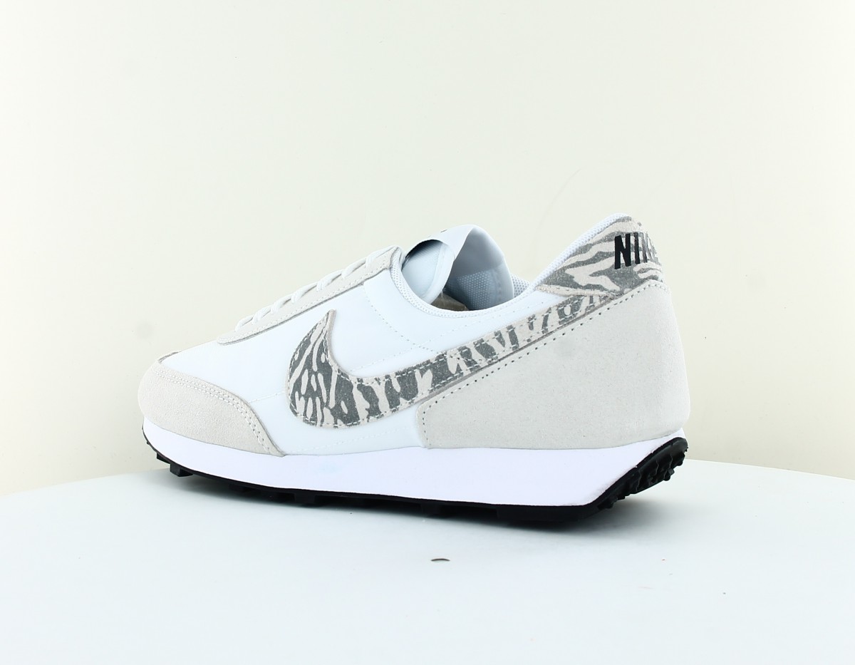 Nike Daybreak se blanc beige print zebre