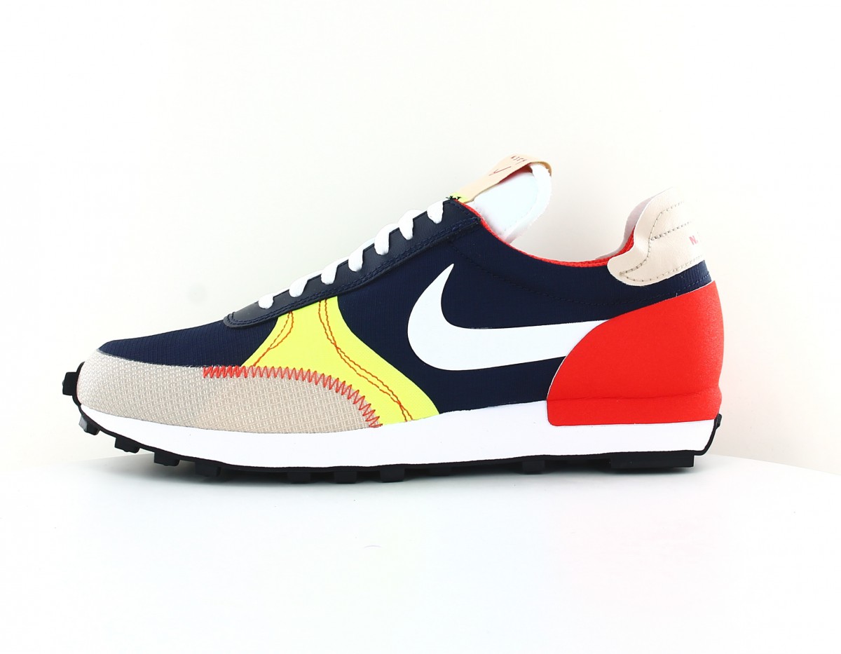 Nike Daybreak type se bleu marine blanc jaune orange