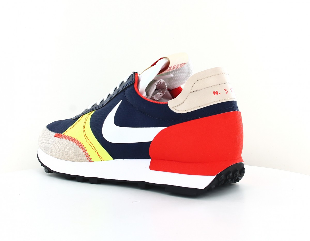 Nike Daybreak type se bleu marine blanc jaune orange