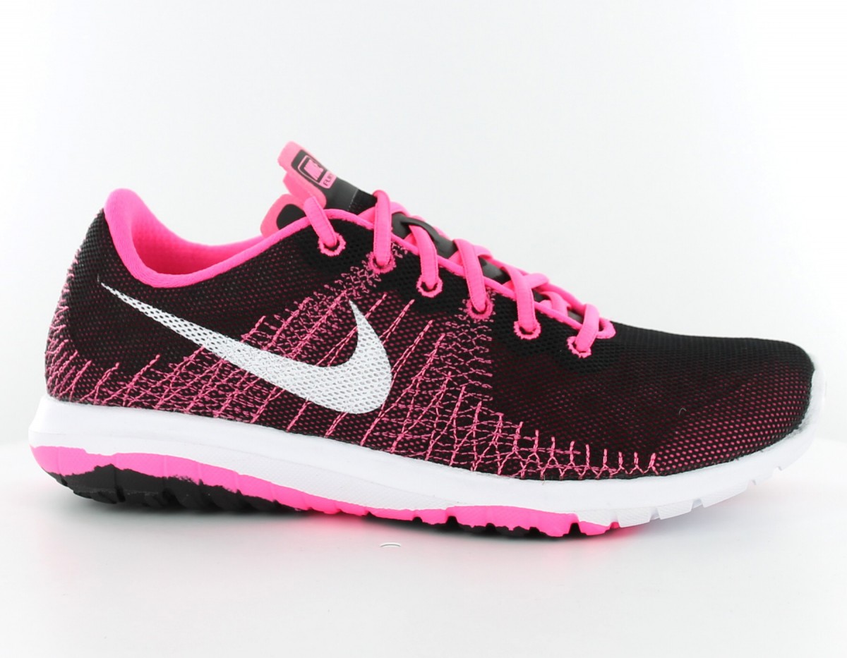 Nike Flex fury femme NOIR/ROSE