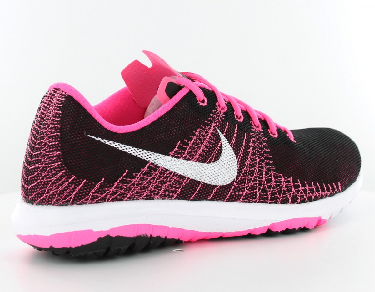 Nike Flex fury femme NOIR/ROSE