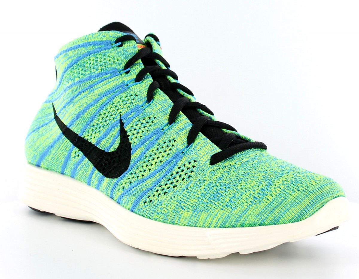 Nike Lunar Flyknit Chukka VERT/BLANC