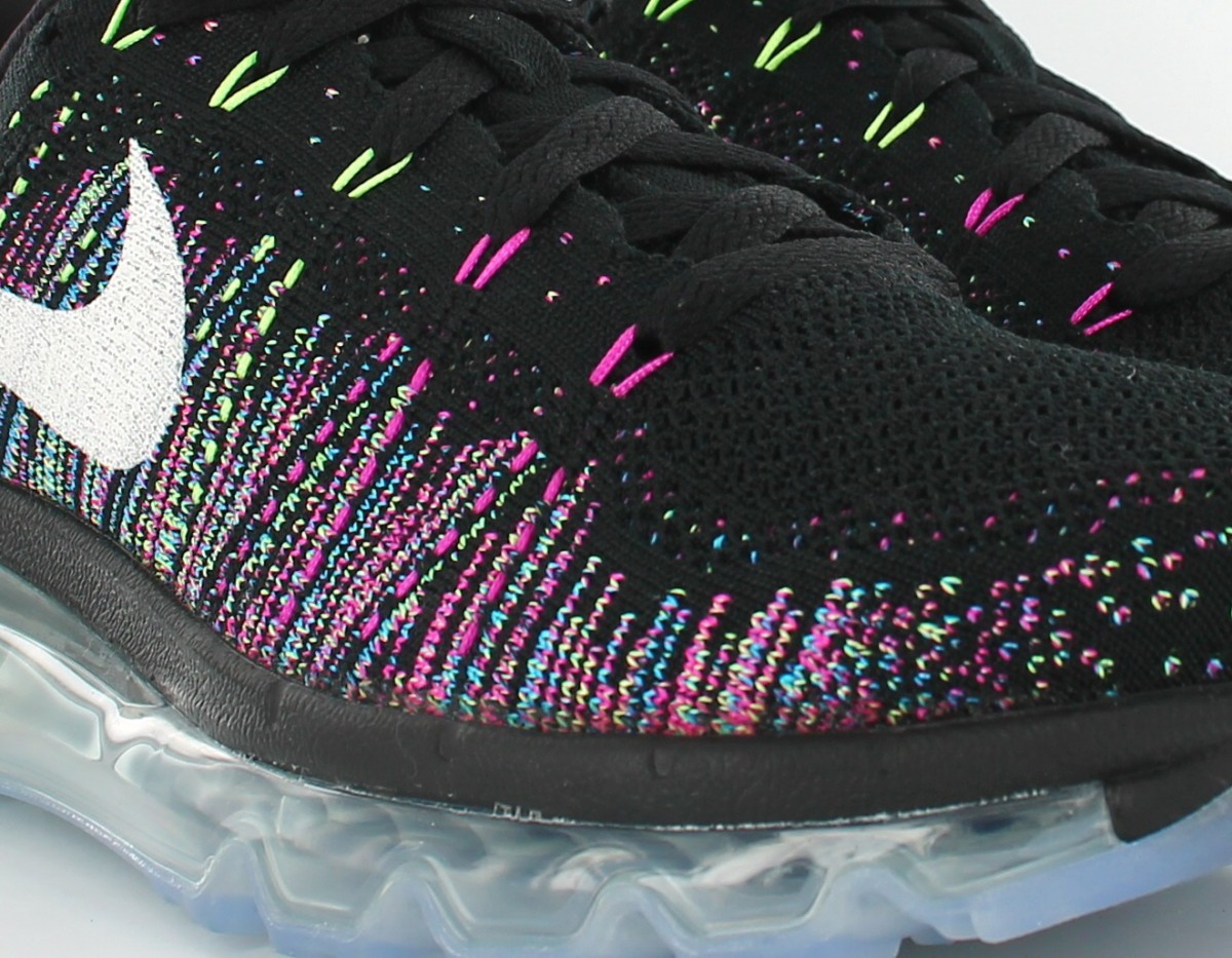 Nike Flyknit Max women Black/Summit White-Ghost Green