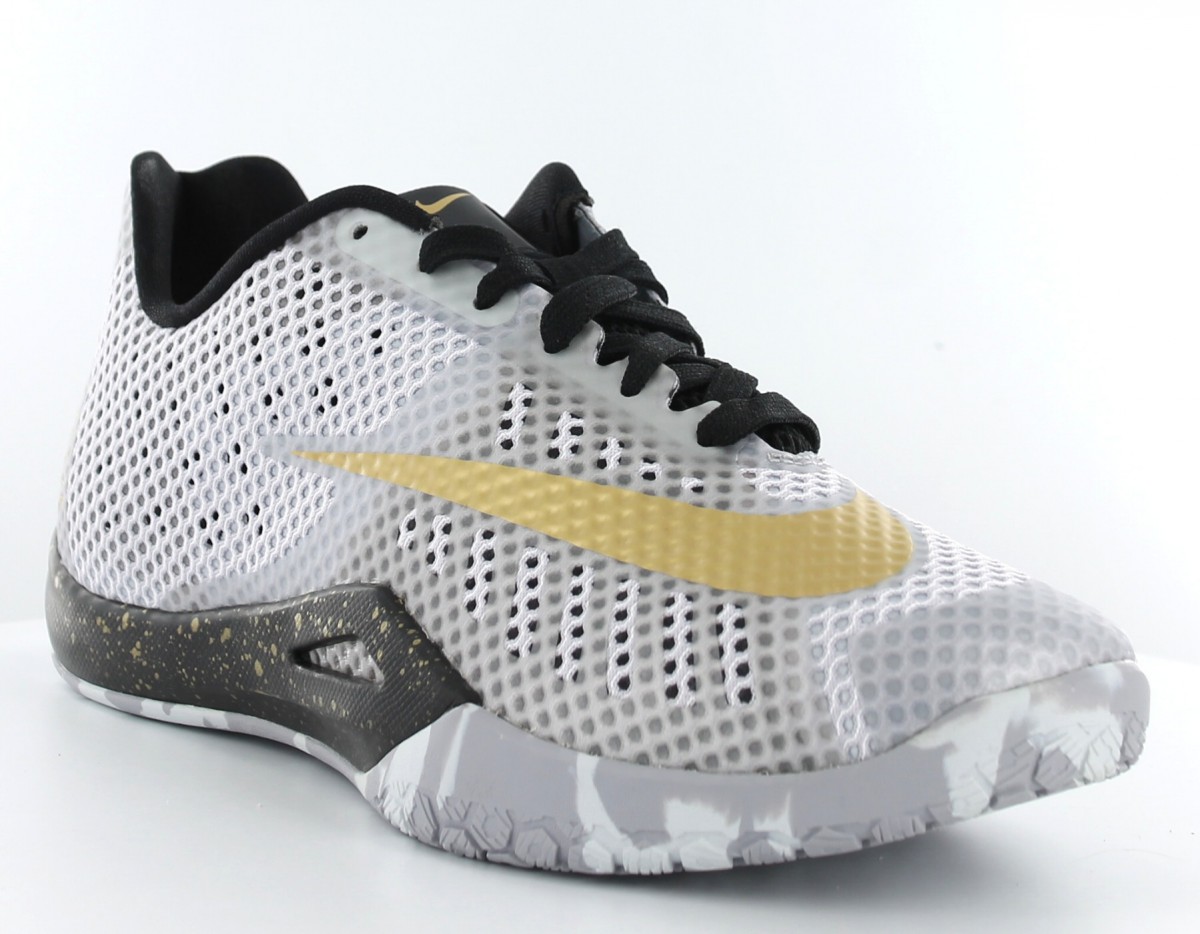 Nike hyperlive BLANC/OR