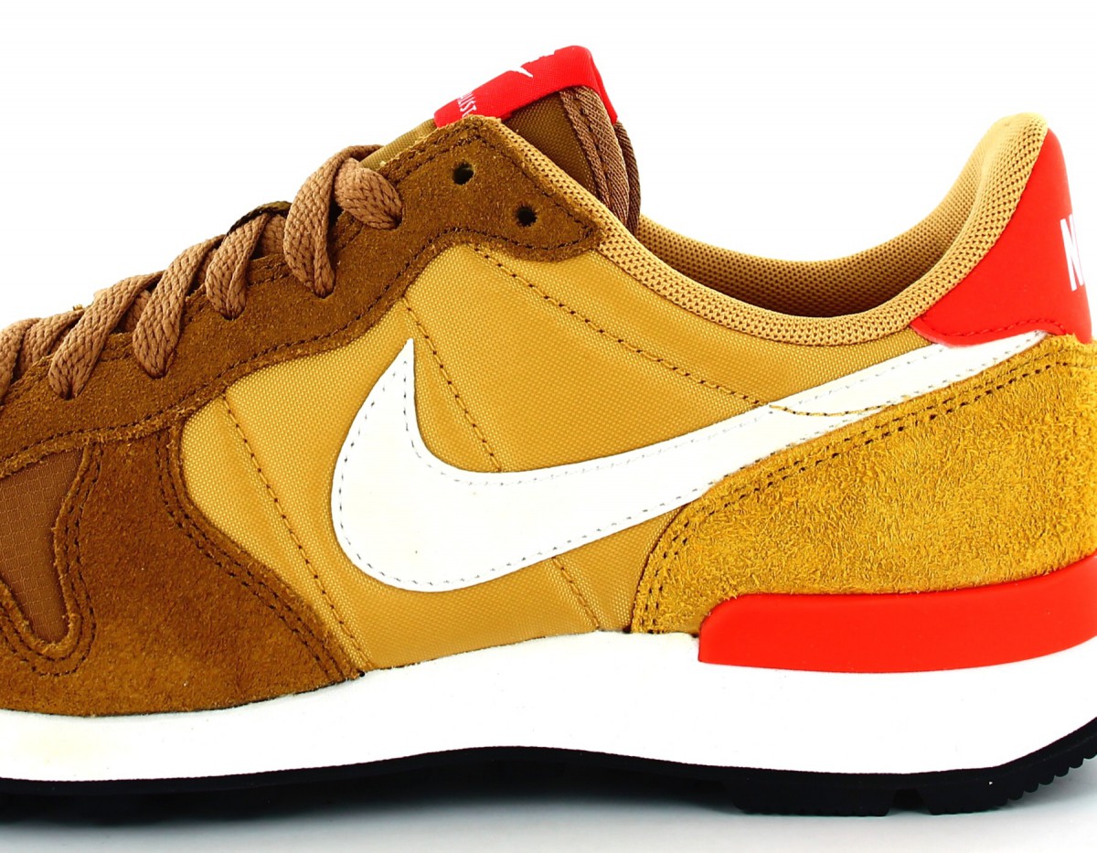 Nike Internationalist femme Marron-blanc-orange