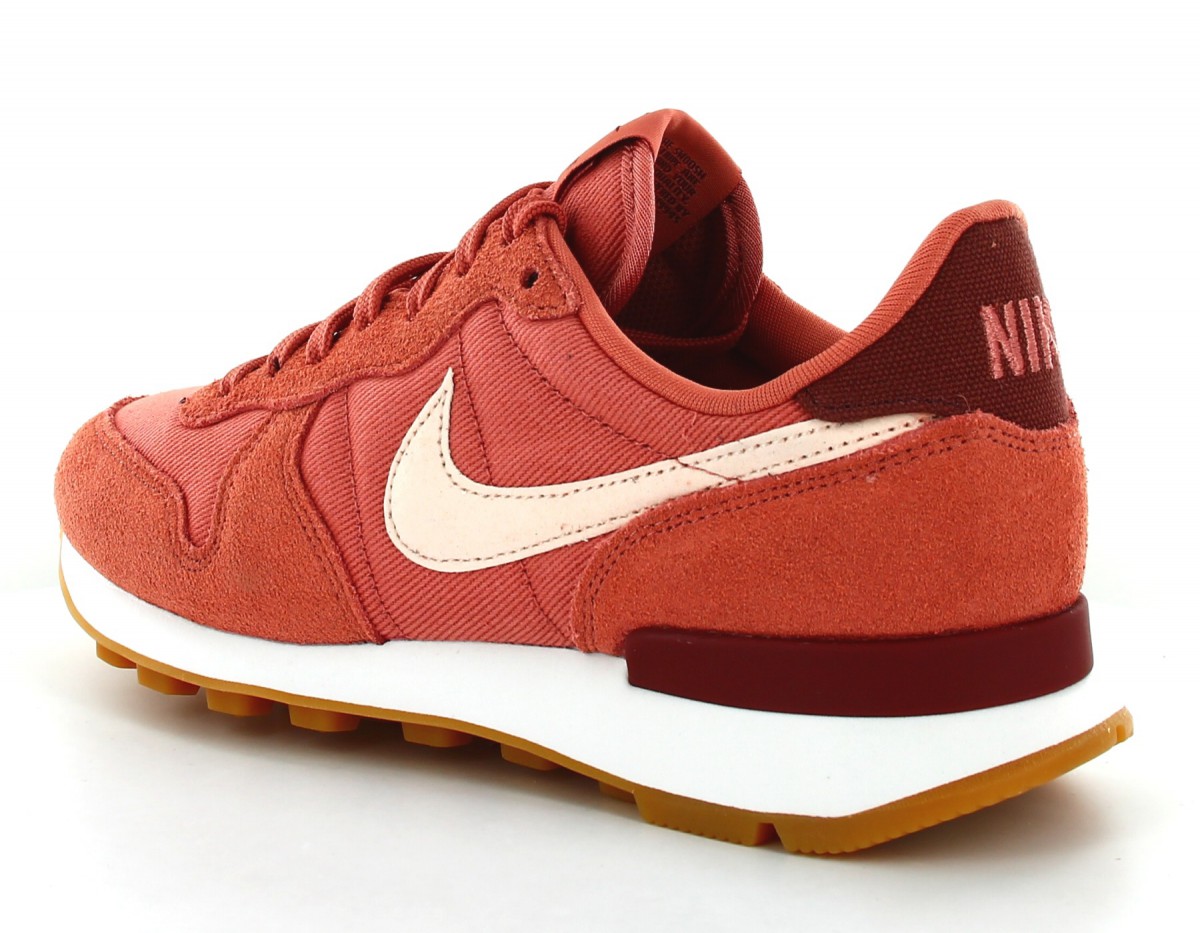 Nike Internationalist femme Rose-beige-bordeaux