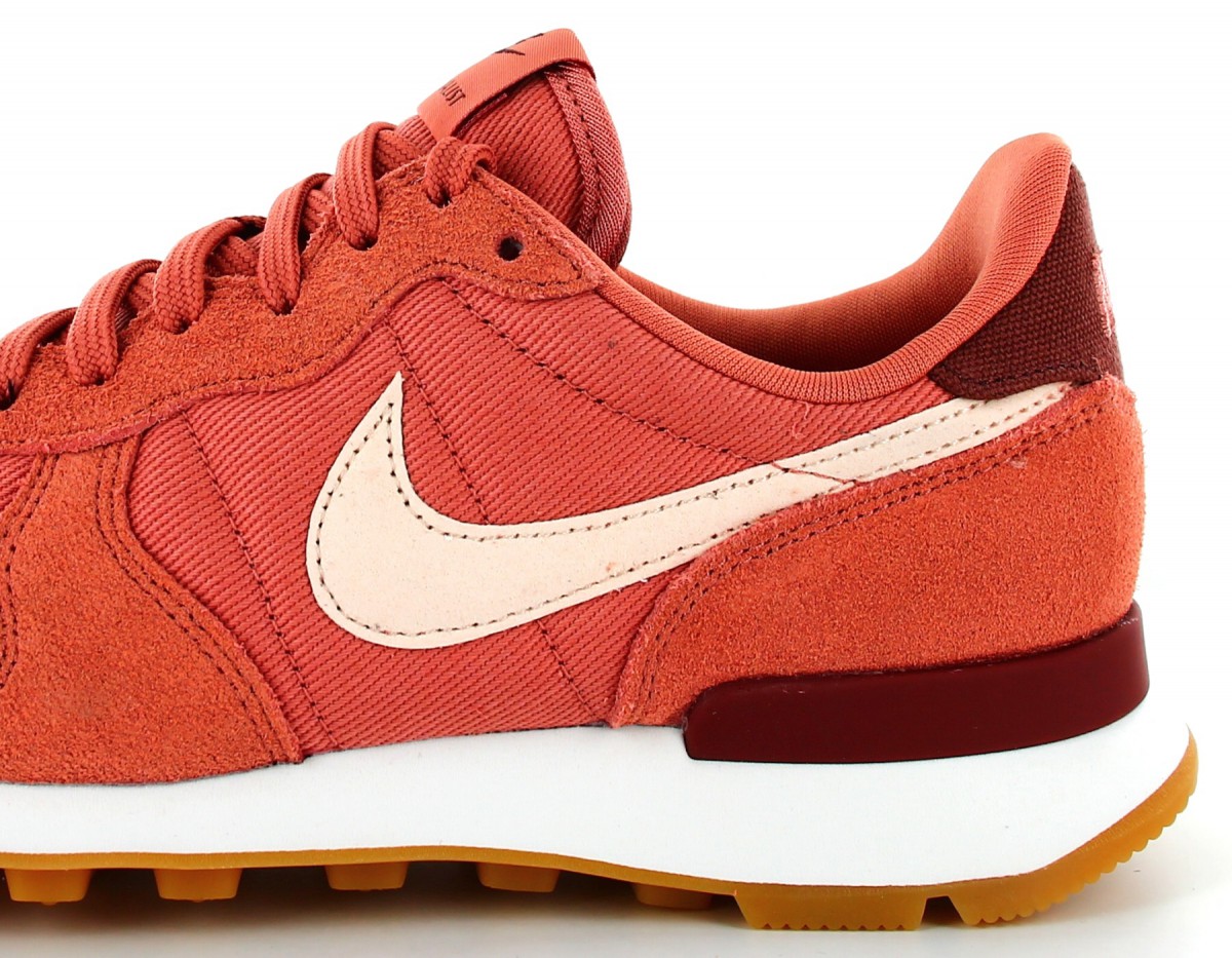 Nike Internationalist femme Rose-beige-bordeaux