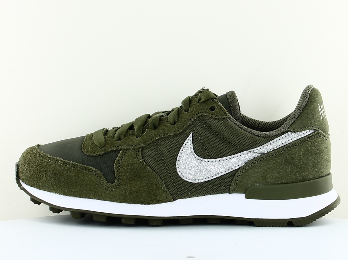 Nike Internationalist vert kaki argent