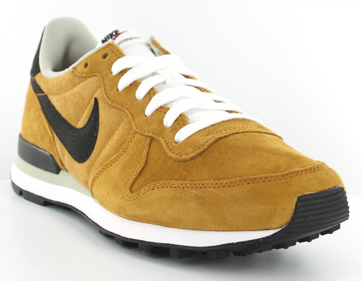 Nike internationalist cuir beige BEIGE/NOIR