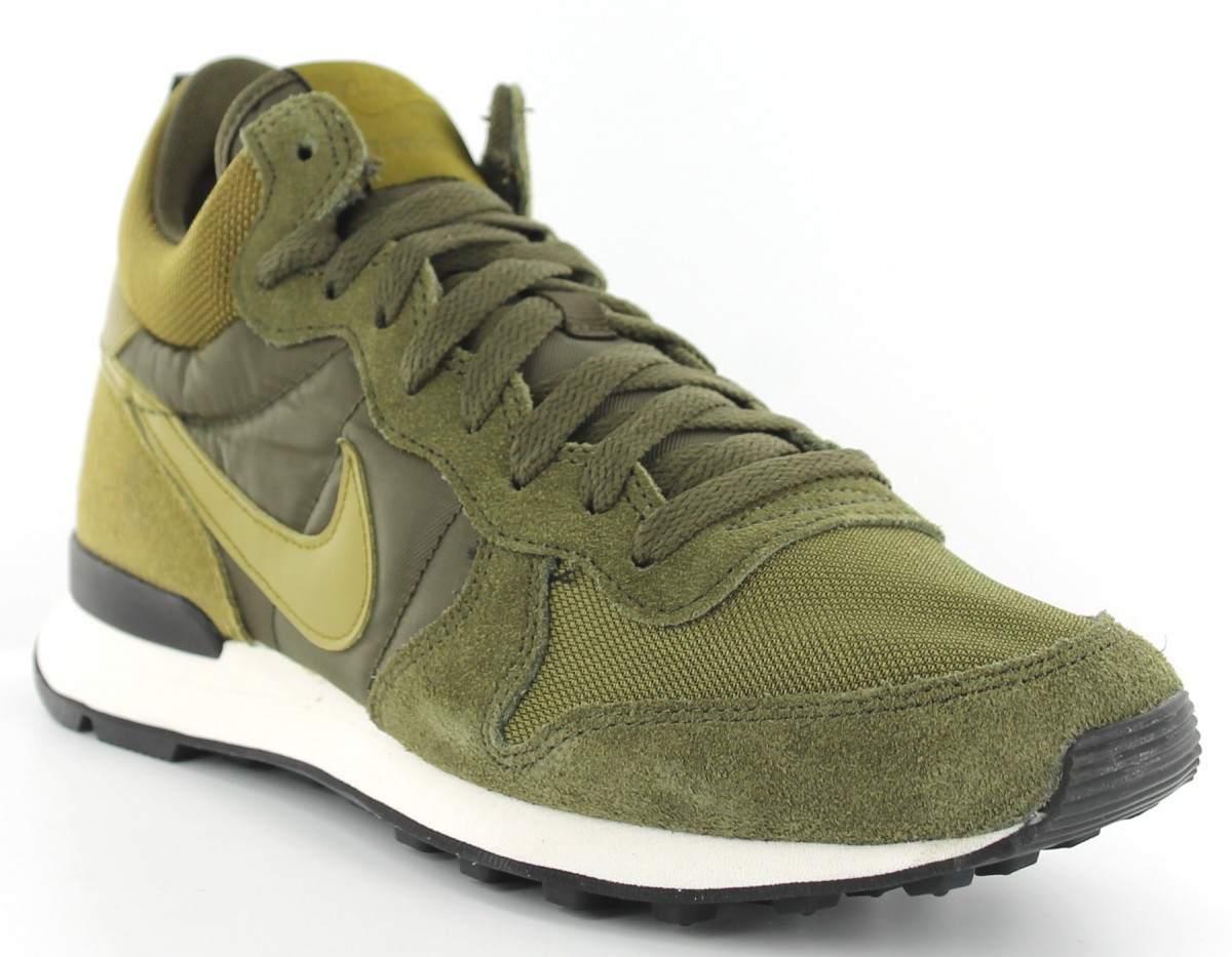 nike internationalist femme vert militaire