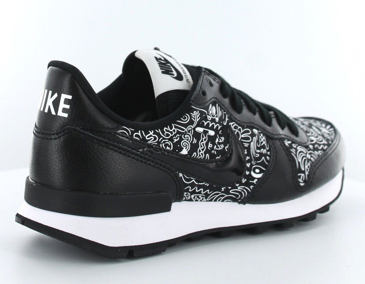 Nike internationalist print femme noir/blanc/print