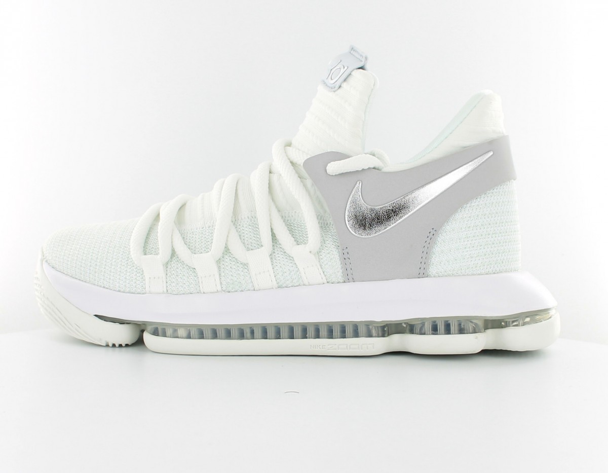 Nike KD X Gs White-Silver