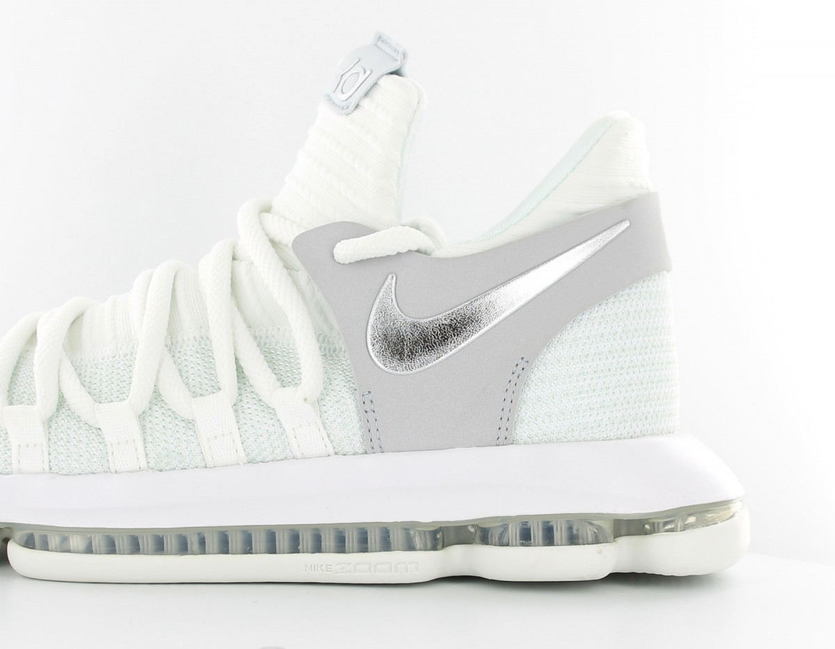 Nike KD X Gs White-Silver